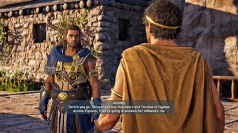 ac odyssey give recipe to hermes or adonis|ac odyssey give em hades.